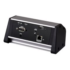 CH-2538TXM-TB UHD+ HDMI/VGA over HDBaseT Table Box with Scaler & PoH (PD)