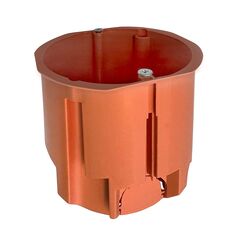 CBoxS Solid wall-Installation Box, Orange, Plastic, For C5, C30, C60 Volume Controllers, Mounting Type: Solid Wall