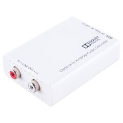 DCT-1D Optical Digital to Analog Audio Converter with Dolby Digital Decoder
