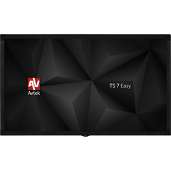 Avtek TouchScreen 7 Easy 65 TouchScreen 7 Easy 65, 2x12 W Speaker, LED Display, 142.8x80.4cm Display, Black
