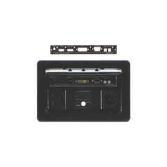 SID-X3NBP Front Panel for SID-X3N, Black, Version: Black Front Panel for SID–X3N