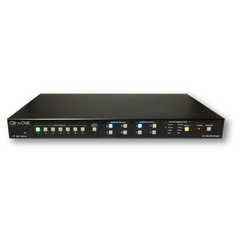 1T-MV-8474 4K Multiviewer switcher with 4x HDMI, 2x DisplayPort and 1x RGB/YPbPr inputs