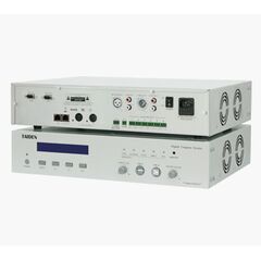 HCS-8300MB/50 Fully Digital Congress System Main Unit, 64 Channel, White, LCD