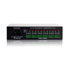 2211045-02 1RU Universal Rack Mount Power Supply with 5V DC and 12V DC, For up to 12 Devices