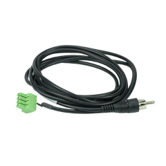 440R2985-06 Audio Cable, SPDIF, Phoenix to RCA, Black, 2m