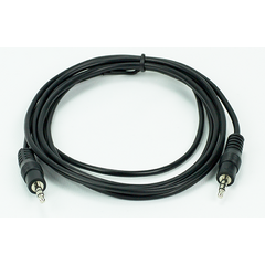 8450331RC-06 Audio Cable, 3.5mm Mini, Stereo, Black, 2m