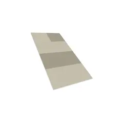 dB4-1202A Acoustic Wall/Dropped Ceiling Panel, 120x60x2cm, PET, Beige