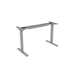BSSD-L10-18/02 G 2-Stage Motorized Table Base, Grey, Colour: Grey, Length: 100 to 170cm