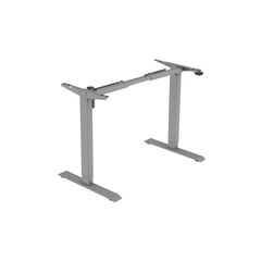 BSSD-L10-18/14 G 2-Stage Single Motor Electric Sit-Stand Desk Frame, grey, Colour: Grey