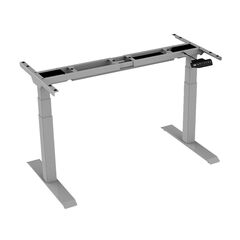 BSSD-L10-18/24 G Dual Motor Electric Sit-Stand Desk Frame, 3-Stage, grey
