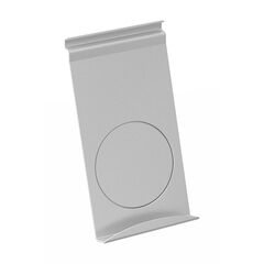 1004500102 Uniform Smartphone Holder 05 - Rail mounted, silver, Colour: Silver