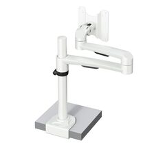 4181501501 Hold Monitor Arm 15 - 1x14 kg, table < 31 mm, white, Length: 50, Colour: White
