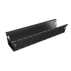 9002500209 Axessline Outlet Tray - PDU mounting tray, L670 x W220 mm, silver, Length: 67, Colour: Black