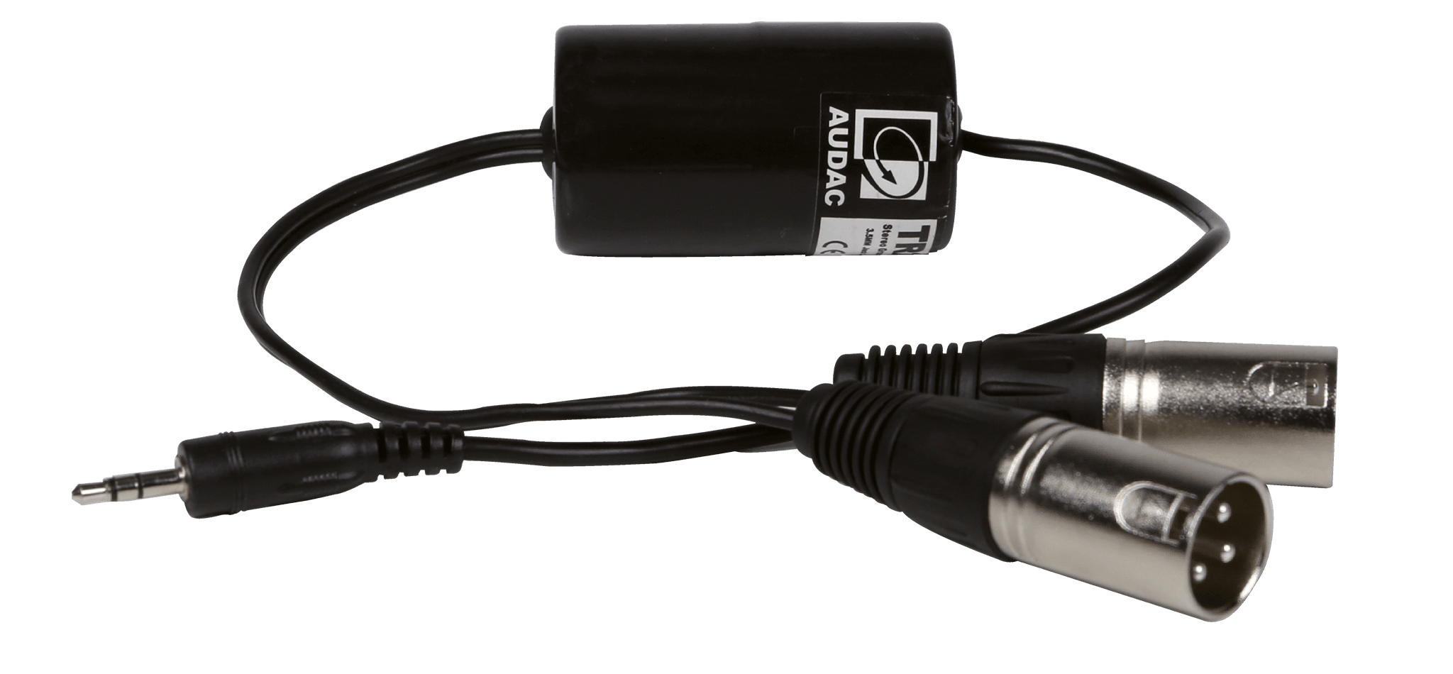 Professional Video :: Video Signal Management :: KVM Components &  Accessories :: KVM Isolators :: TR2080 Stereo Groundloop Isolator, 0.3cm  Jack Male to 2xXLR Male