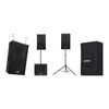 KW122 12" Powered Active Loudspeaker, Two Way, Black, 75° Conical Coverage, 3 image