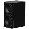 IS6-212B Medium Power Subwoofer, Two Way, 12", 1400W, Black, Omnidirectional, Colour: Black