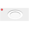 SPA-TR200​ Trim Ring, White, Forcm60DTD Ceiling Loudspeaker, 4 image