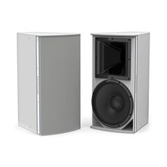 IP8-1152/64W High Power Point Source Loudspeaker, Two Way, 15", 800W, White, 60°x40°, Colour: White