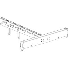 KPTSW36XF Fly Bar for AX2010A / AX2010P Line Arrays, Black