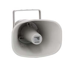 HQ 10 Weatherproof Plastic Horn Loudspeaker, 10W, White, 140°x90°