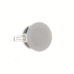 PCR 2T Rimless Grill Plastic Ceiling Mount Loudspeaker, White