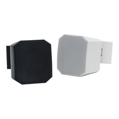 VIVA 3 White Wall Mount Loudspeaker, 3" Woofer, 1" Tweeter, 15 W, 180° Conical, Colour: White