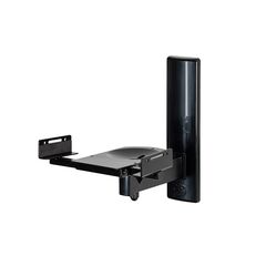 BT77/B Side-Clamping Speaker Wall Mount, Black, For Medium to Large Sized Speaker, Colour: Black