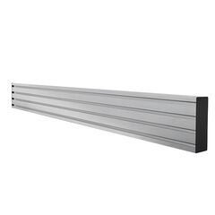 BT8390-150/S Horizontal Mounting Rail, Silver, 150(L)x3(W)x12(H)cm, For Multi Screen, Colour: Silver