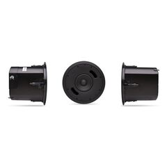 AD-C.SUB-BK 6.5" Ceiling Subwoofer, Dual, Black, 250° Conical Coverage, Colour: Black