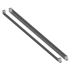 D-RAIL48-PR Tile Rail, Grey, Steel, For D SERIES Ceiling Loudspeaker